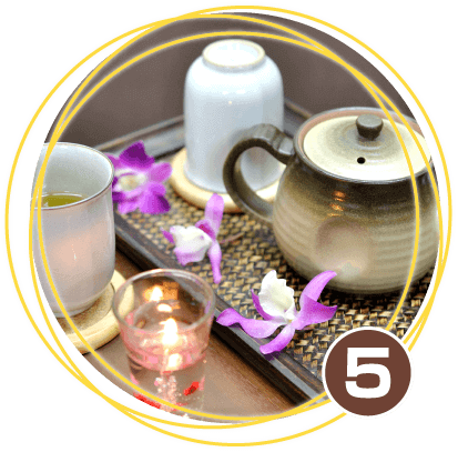 マッサージ終了